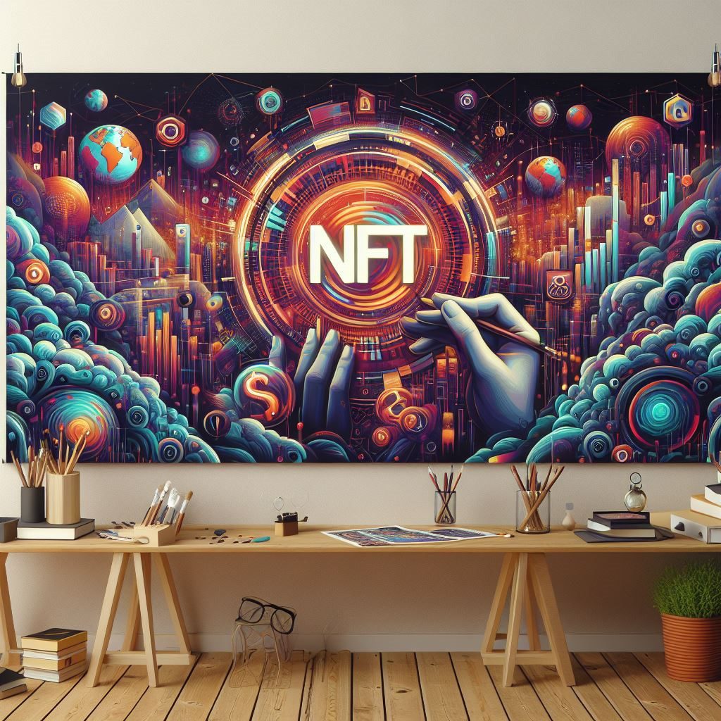 Создание NFT картины и размещение её на NFT маркетплейсе